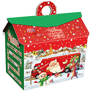 Подарок кондитерский «Новогодний переполох» 1000г Стандарт