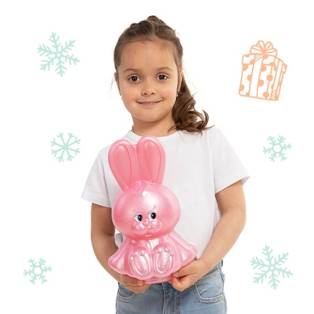 Зайчик (розовый) 300г Стандарт ППЗ-02мс